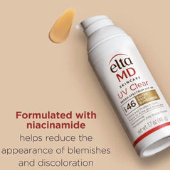 Elta MD UV Clear TINTED Face Sunscreen SPF 46 | Oil-free 1.7oz