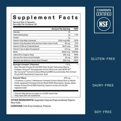 Men Hair Growth Nutraceuticals Dietary Supplement 120 Capsules