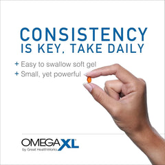 OmegaXL Joint Support Supplement - Natural Muscle 120