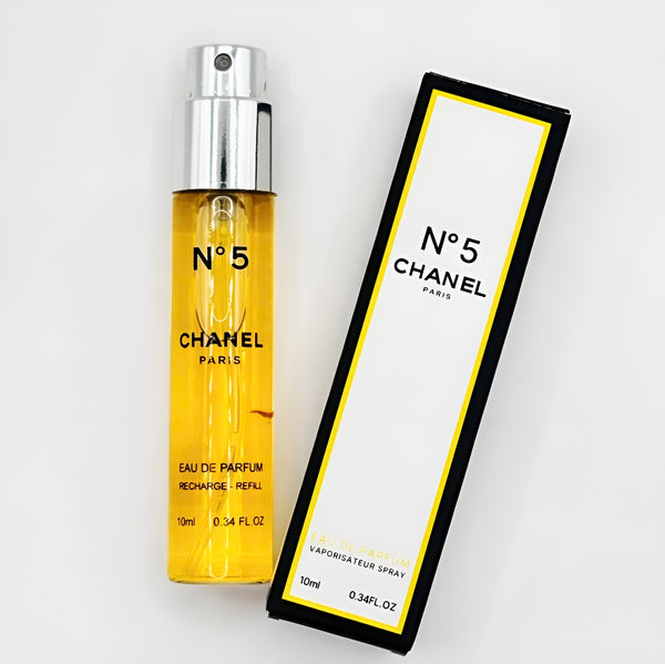 CHANEL N°5 Eau De Parfum Sample Size Spray 10ml/0.34oz 100% Authentic