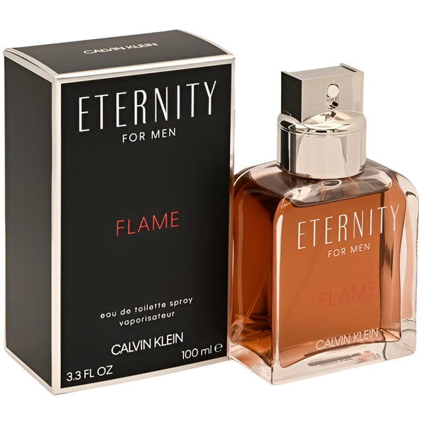 ETERNITY FLAME by Calvin Klein Cologne for Men EDT 3.3 / 3.4 oz New In Box
