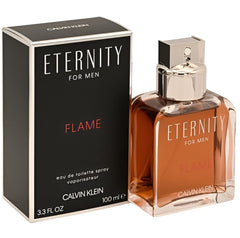 ETERNITY FLAME by Calvin Klein Cologne for Men EDT 3.3 / 3.4 oz New In Box